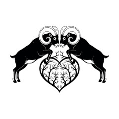 Abstract geometric pattern with vibrant color palette