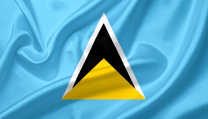 flag of Saint Lucia