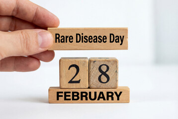 Calendar displaying february 28 as rare disease day to highlight global awareness for uncommon medical conditions.