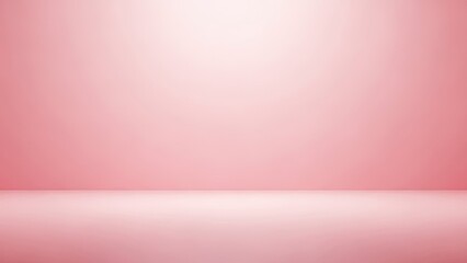 Soft pink gradient studio background with subtle lighting and floor transition image photo