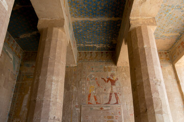 Deir el-Bahari funerary temple complex. Luxor. Egypt.