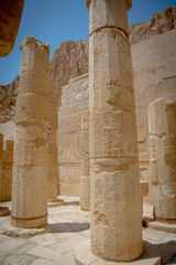 Deir el-Bahari funerary temple complex. Luxor. Egypt.