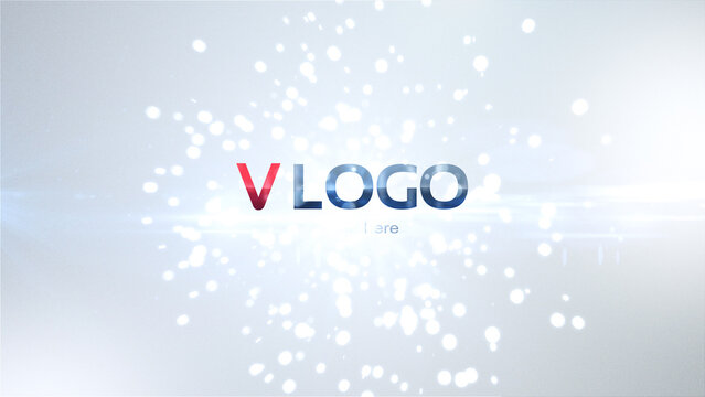 Light Streak Logo Reveal v1