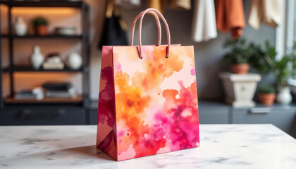 Elegant shopping bag