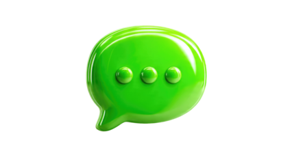 Green Chat Bubble