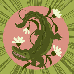 Fototapeta premium Crocodilo