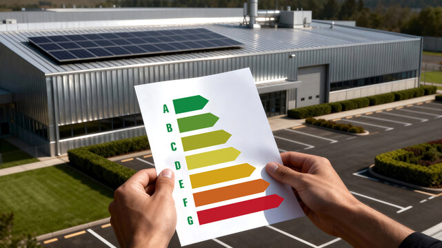 Panneaux solaires photovolta&iuml;ques pour les entreprises et l&rsquo;industrie, performance &eacute;nerg&eacute;tique