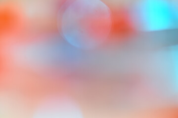 Out of Focus Abstract Orange and Natural Background