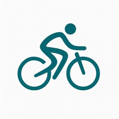 Obraz premium Abstract Cycling Logo Icon. Sport concept