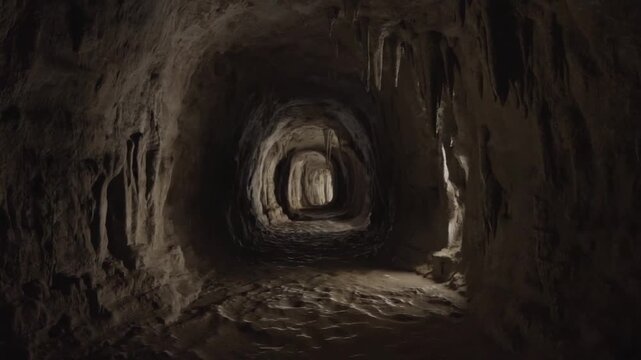 Text "Claustrophobia" with a cave in the background.