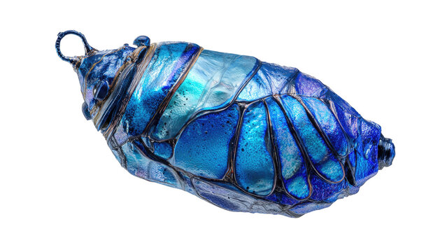 Chrysalis Cocoon on Isolated Background