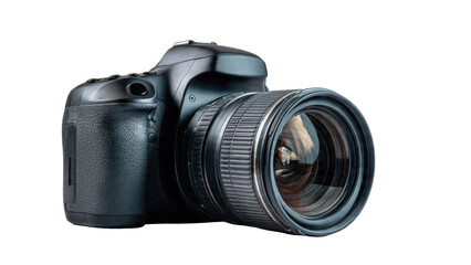 DSLR Camera with transparent background