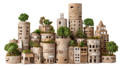 Eco-Friendly Cityscape Model