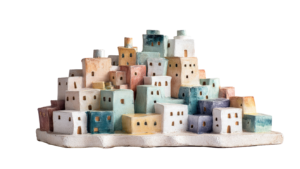 Handmade Ceramic Cityscape