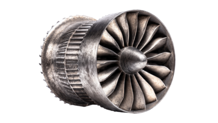 Jet Engine Isolated