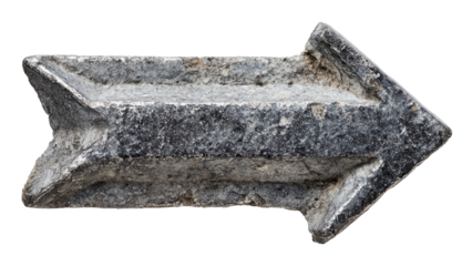 Stone Arrow isolated