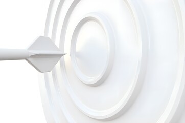 Dart Piercing Target: Precision and Focus