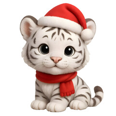 white tiger christmas