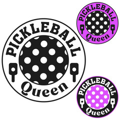 pickleball liga logo symbol multicolour