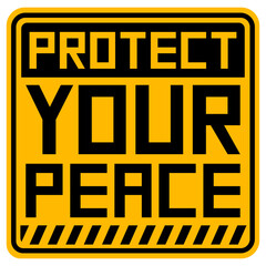 Protect Your Peace Mental Health Wellness Mindfulness Self Care Boundary