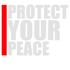 Protect Your Peace Mental Health Wellness Mindfulness Self Care Boundary