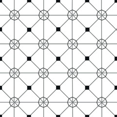 Seamless geometric pattern. Linear design