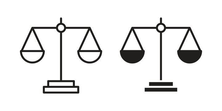 Ethics icons vector Collection Clipart Pack. icon with editable line stroke