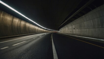 Underground car tunnel