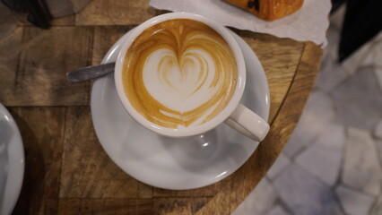 cup of cappuccino