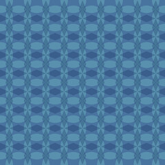 Abstract Geometric Blue Pattern