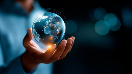 Global IT support and technical maintenance interface system solutions visualization business continuity service reliable 24/7 support display technical assistance concept def