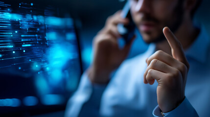 Global IT support and technical maintenance interface system solutions visualization business continuity service reliable 24/7 support display technical assistance concept def