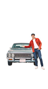 A person, looking proud, showing off a metaphorical perfectly parallel parked car