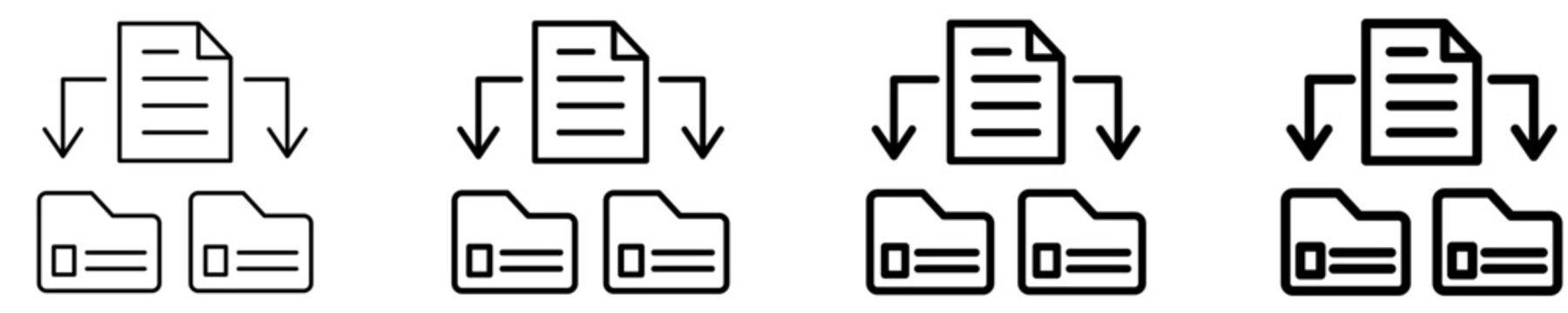 Redundancy Icon Set Different Style Collection
