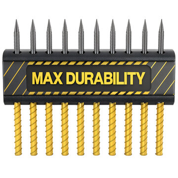 max durability | maximum durability | ultra durable | long lasting | heavy duty | reinforced strength | super strong | robust build | industrial strength | extreme durability