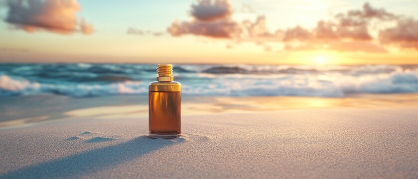 Energetic woman stretching on beachfront with style - Powered by Adobe