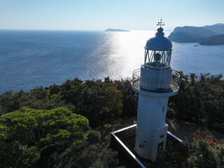 徳島県美波町　阿瀬比ノ鼻灯台