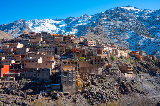 Town of Aroumd  Toubkal national park  Morocco