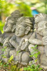 Obraz premium アジアンオールドバザールの石像