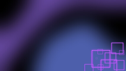 square with neon purple color and black and purple gradient color combination with blur effect as background and wallpaper