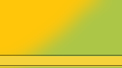 yellow striped plate with yellow and lime green color gradation as background and wallpaper