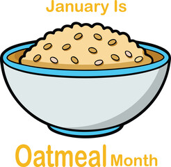 January Is Oatmeal Month