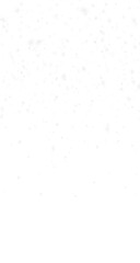 PNG image of light falling snow on a transparent background. Soft snowfall with delicate snowflakes and bokeh effects.