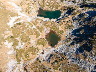 Landscape of Rila Mountain near Malyovitsa Lakes, Bulgaria