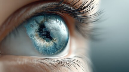 Futuristic Digital Eye: Global Technology & AI Vision, Artificial intelligence