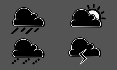 cloud computing icons