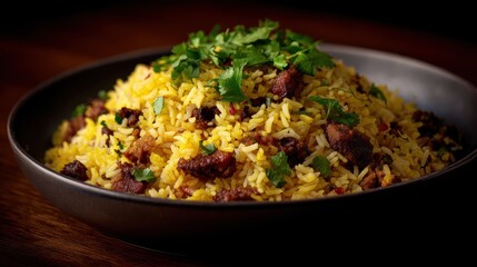 Delicious Biryani Rice Dish - Authentic Indian Food Recipe