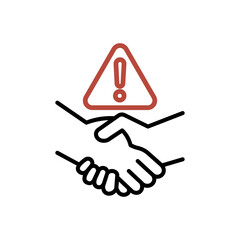 Comprehensive Crisis Agreement Crisis Management Icon
