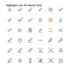 Highlight Concept Illustration for Emphasis and Focus