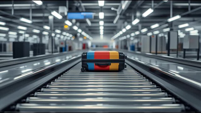 energetic warehouse setting utilizing modern automated technology and workforce